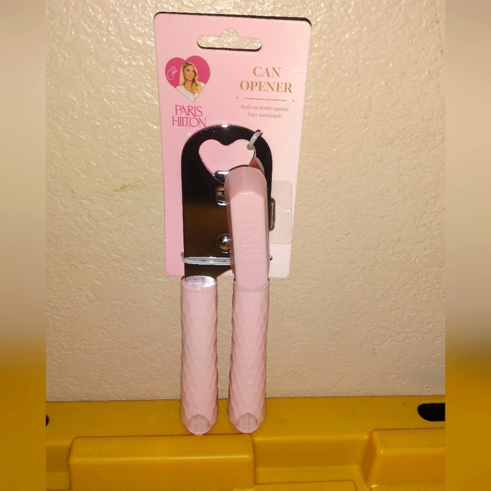 PARIS HILTON CAN OPENER WITH BOTTLE OPENER PINK PARIS HILTON BOTTLE OPENER ..